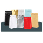 Stand Up Coffee Bag with Side Zipper