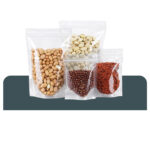 Stand Up Transparent Zipper Bag