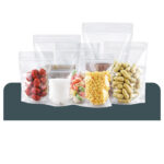 Stand Up Matt Zipper Bag