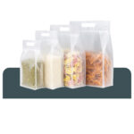 Eight Sides Seal Transparent / Matte Zipper Bag (High Model)